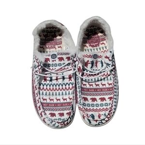 Hey Dude Wendy Holiday Cheers Slip-On Shoes